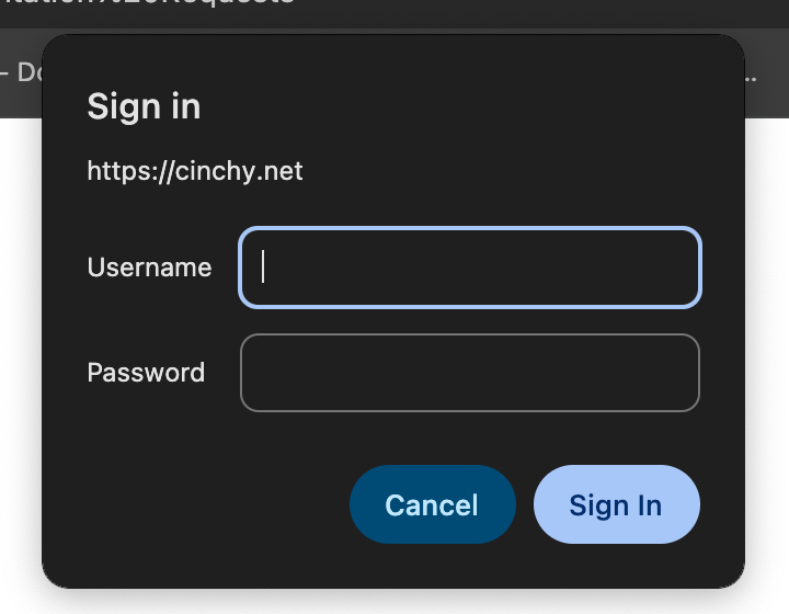Basic Auth example