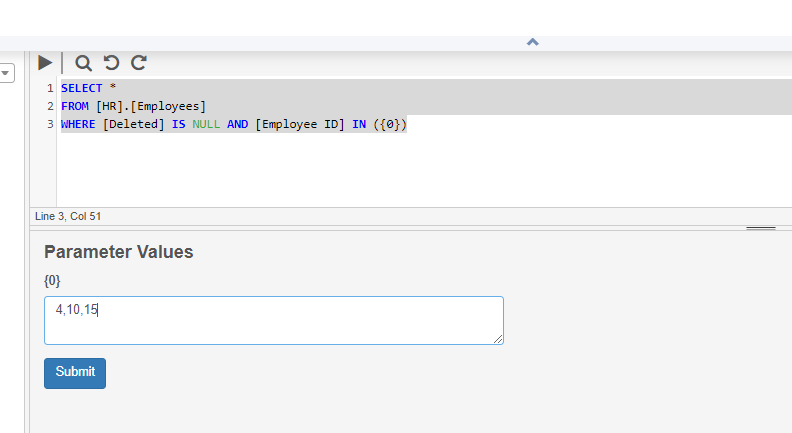 Image 1: Sending multiple comma-delimited values to a query parameter