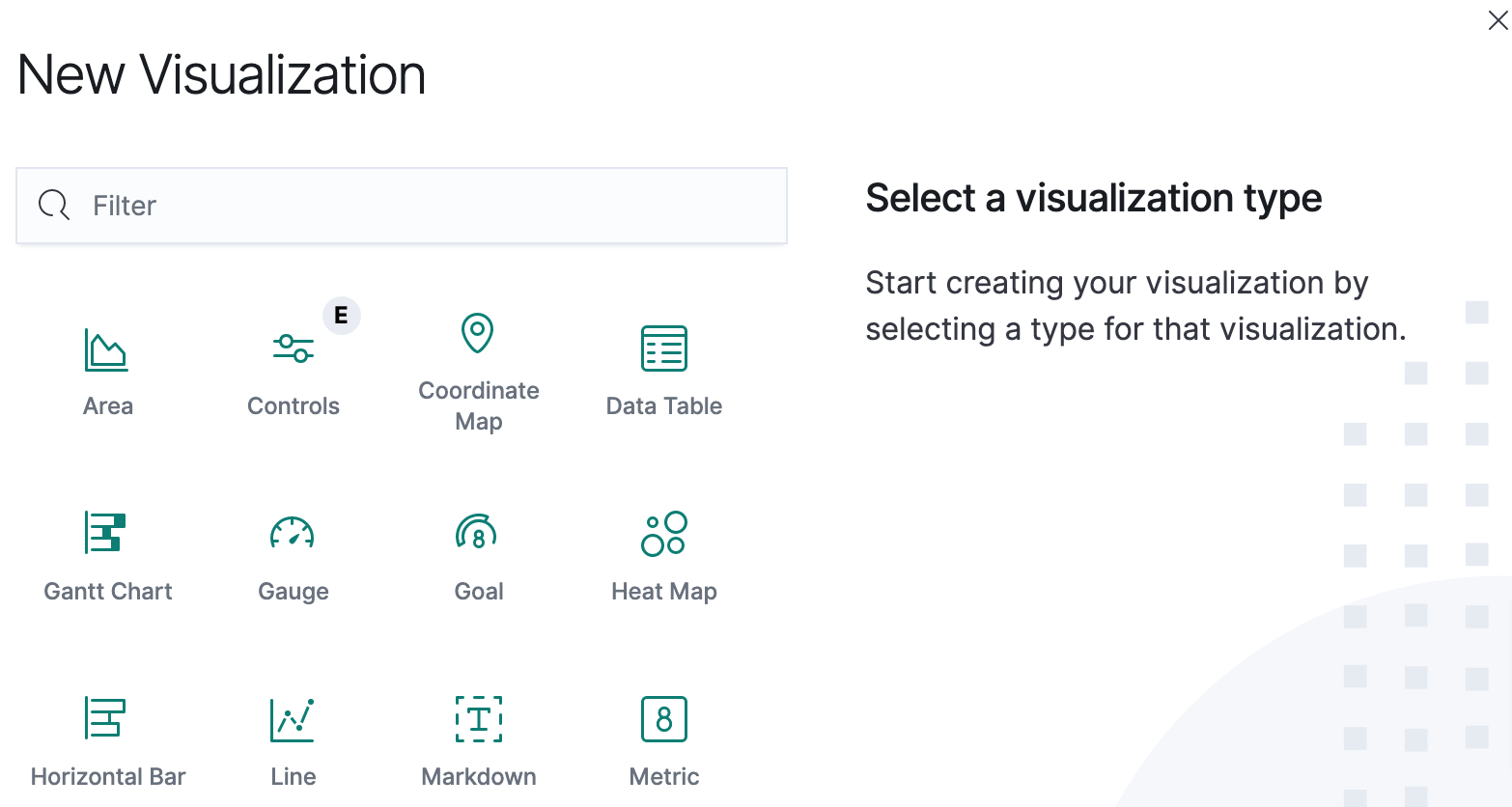 Image 9: Select your Visualization type