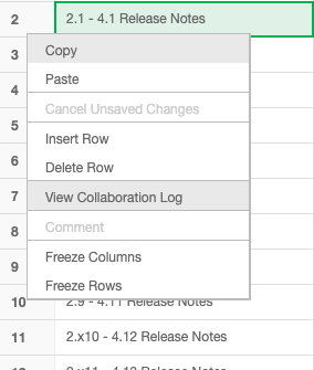 Image 6: Step 2, Open the Collaboration Log