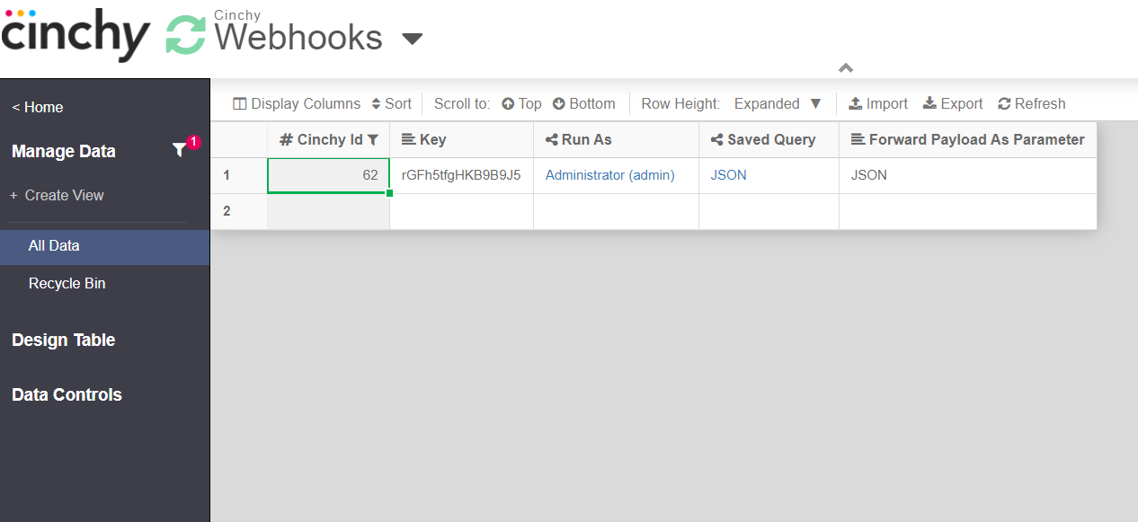 Image 3: Configuring your Table (Step 3)